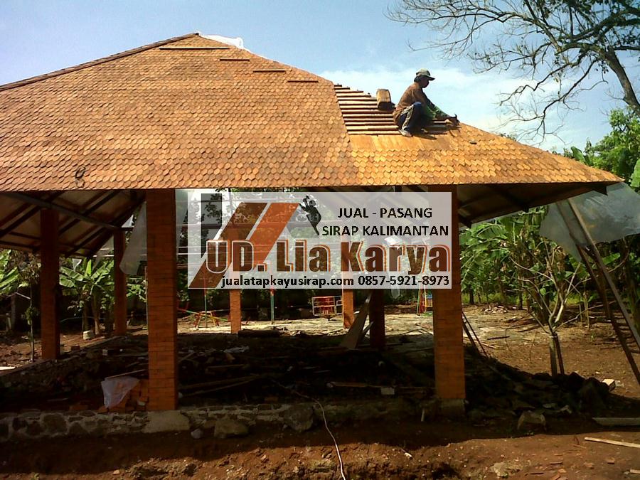 Sirap Kalimantan - Jual Atap Kayu Sirap Bandung Cimahi 