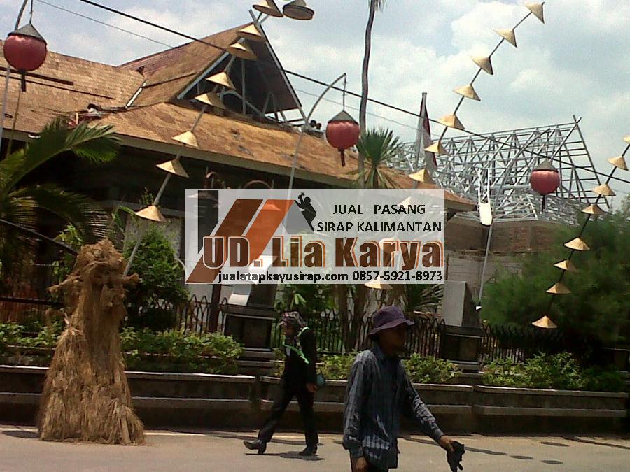 Sirap Kalimantan Jual Atap Kayu  Sirap Bandung Cimahi 